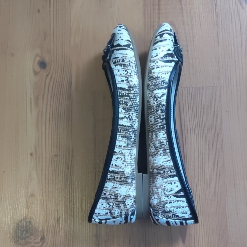 Striking ballet flats 6M, python/Birch graphic - Picture 4 of 8